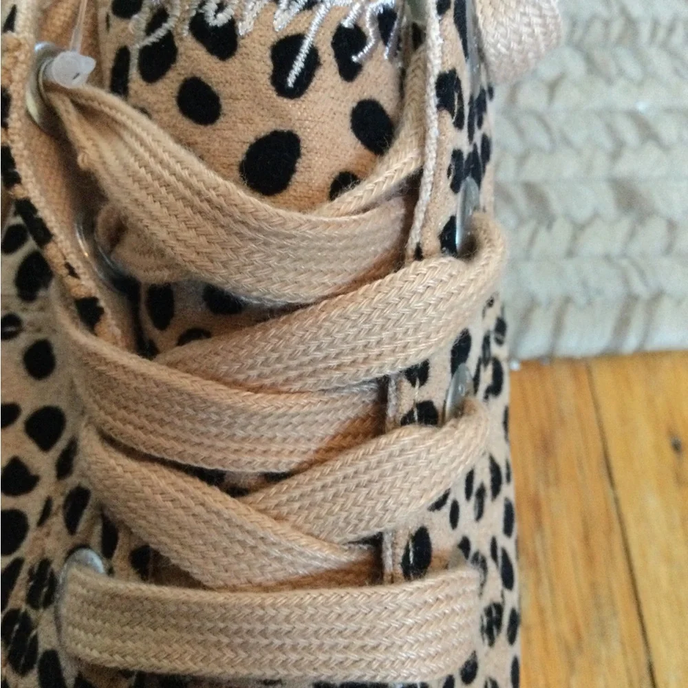 Blowfish Cheetah slip ons sneaker